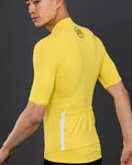LE COL Koszulka kolarska z krótkim rękawem - HORS CATEGORIE II - żółty