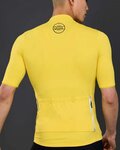 LE COL Koszulka kolarska z krótkim rękawem - HORS CATEGORIE II - żółty