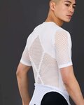 LE COL Kolarska koszulka z krótkim rękawem - PRO MESH - biały