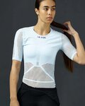 LE COL Kolarska koszulka z krótkim rękawem - PRO MESH - jasnoniebieski