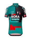 LE COL Koszulka kolarska z krótkim rękawem - BORA HANSGROHE 23 K - zielony/szary