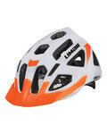 LIMAR Kask kolarski - X-RIDE MTB - pomarańczowy/biały