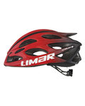 LIMAR Kask kolarski - ULTRALIGHT+ - czarny/czerwony