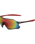LIMAR Okulary kolarskie - S9 - czerwony/czarny