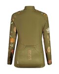 MALOJA Letnia koszulka kolarska z długim rękawem - GANESM. 1/1 LADY - zielony