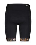 MALOJA Krótkie spodnie kolarskie bez szelek - GANESM. 1/2 LADY - czarny
