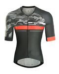 MONTON Koszulka kolarska z krótkim rękawem - JAT III - czerwony/czarny