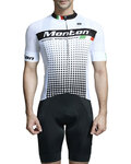 MONTON Koszulka kolarska z krótkim rękawem - TEMEST  - biały