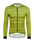MONTON Letnia koszulka kolarska z długim rękawem - SANGER SUMMER - zielony