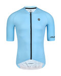 MONTON Koszulka kolarska z krótkim rękawem - FAKIE - jasnoniebieski