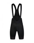 MONTON Krótkie spodnie kolarskie z szelkami - WEEKEND - czarny