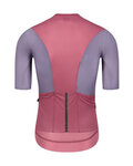 MONTON Koszulka kolarska z krótkim rękawem - CHECHEN - czerwony/fioletowy