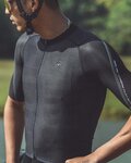 MONTON Koszulka kolarska z krótkim rękawem - PRO CARBONFIBER - czarny