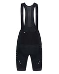 MONTON Krótkie spodnie kolarskie z szelkami - WEEKEND III LADY - czarny