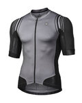 MONTON Koszulka kolarska z krótkim rękawem - SUNYI - szary/czarny