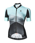 MONTON Koszulka kolarska z krótkim rękawem - MAGIC LAND LADY - czarny/zielony