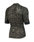 MONTON Koszulka kolarska z krótkim rękawem - CALOFLAGE - zielony/czarny
