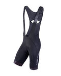 NALINI Krótkie spodnie kolarskie z szelkami - AIS SCATTO 2.0 - czarny