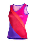 NALINI Koszulka kolarska z krótkim rękawem - AIS BRILLANTE 2.0 LA - różowy/fioletowy