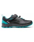 NORTHWAVE Buty rowerowe - ESCAPE EVO LADY - czarny/turkusowy