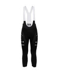 PISSEI Długie spodnie kolarskie z szelkami - UAE TEAM EMIRATES 23 - czarny