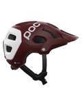 POC Kask kolarski - TECTAL RACE MIPS - bordowy/biały