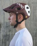 POC Kask kolarski - TECTAL RACE MIPS - bordowy/biały