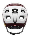 POC Kask kolarski - TECTAL RACE MIPS - bordowy/biały