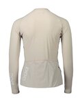 POC Letnia koszulka kolarska z długim rękawem - ESSENTIAL ROAD LADY - szary