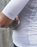 POC Koszulka kolarska z krótkim rękawem - PRISTINE PRINT LADY - biały