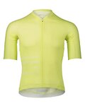 POC Koszulka kolarska z krótkim rękawem - PRISTINE PRINT  - żółty