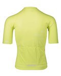 POC Koszulka kolarska z krótkim rękawem - PRISTINE PRINT  - żółty