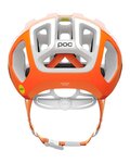 POC Kask kolarski - VENTRAL AIR MIPS - pomarańczowy/biały