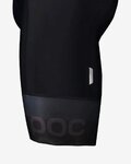 POC Krótkie spodnie kolarskie z szelkami - ESSENTIAL ROAD VPDS - czarny