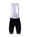 BONAVELO Krótkie spodnie kolarskie z szelkami - DIMENSION DATA 2017 - czarny