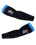 Kolarskie ochraniacze na ręce - SKY 2018 - czarny/jasnoniebieski
