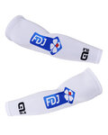 Kolarskie ochraniacze na ręce - FDJ 2018 - niebieski/biały