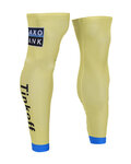 BONAVELO Kolarskie ochraniacze na nogi - TINKOFF SAXO 2015 - żółty/niebieski