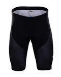 Krótkie spodnie kolarskie bez szelek - MOVISTAR 2018 KIDS - czarny