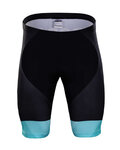 Krótkie spodnie kolarskie bez szelek - BORA 2018 KIDS - zielony/czarny