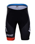 Krótkie spodnie kolarskie bez szelek - BMC 2018 KIDS - czarny/czerwony