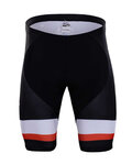 Krótkie spodnie kolarskie bez szelek - SUNWEB 2018 - czerwony/biały/czarny