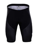 Krótkie spodnie kolarskie bez szelek - MOVISTAR 2018 - czarny