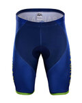 Krótkie spodnie kolarskie bez szelek - BAHRAIN MERIDA 2018 - niebieski