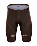 Krótkie spodnie kolarskie bez szelek - AG2R 2018 - brązowy