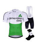 BONAVELO Kolarski mega zestaw - DIMENSION DATA 2019 - biały/zielony/czarny