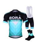 BONAVELO Kolarski mega zestaw - BORA 2019 - zielony/biały/czarny