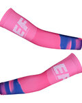 BONAVELO Kolarskie ochraniacze na ręce - EDUCATION FIRST 2019 - różowy/niebieski