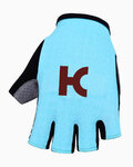 BONAVELO Kolarskie rękawiczki z krótkimi palcami - KATUSHA 2019 - niebieski