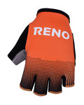 BONAVELO Kolarskie rękawiczki z krótkimi palcami - CCC RENO 2019 - pomarańczowy